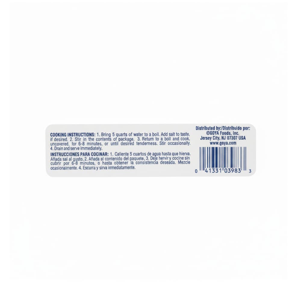 Fideos gruesos Goya (340 g / 12 oz) - Miniatura 3