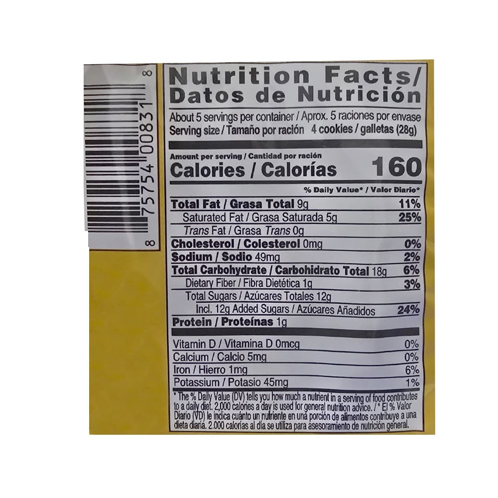 Sorbetos rellenos con crema sabor a chocolate Bauducco (142 g / 5.0 oz) - Miniatura 4