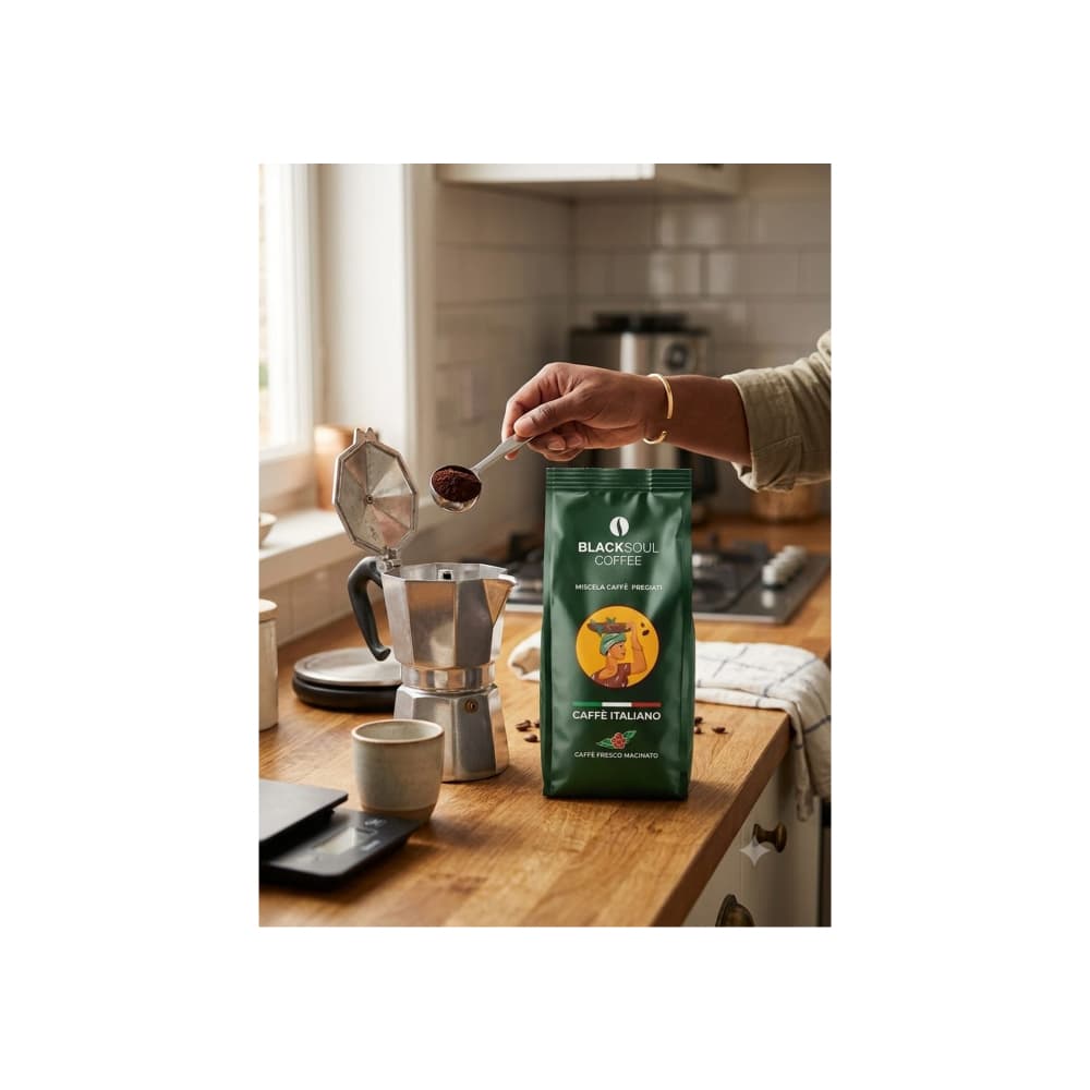 Café molido Premium Black Soul (250 g / 8.82 oz) - Miniatura 4