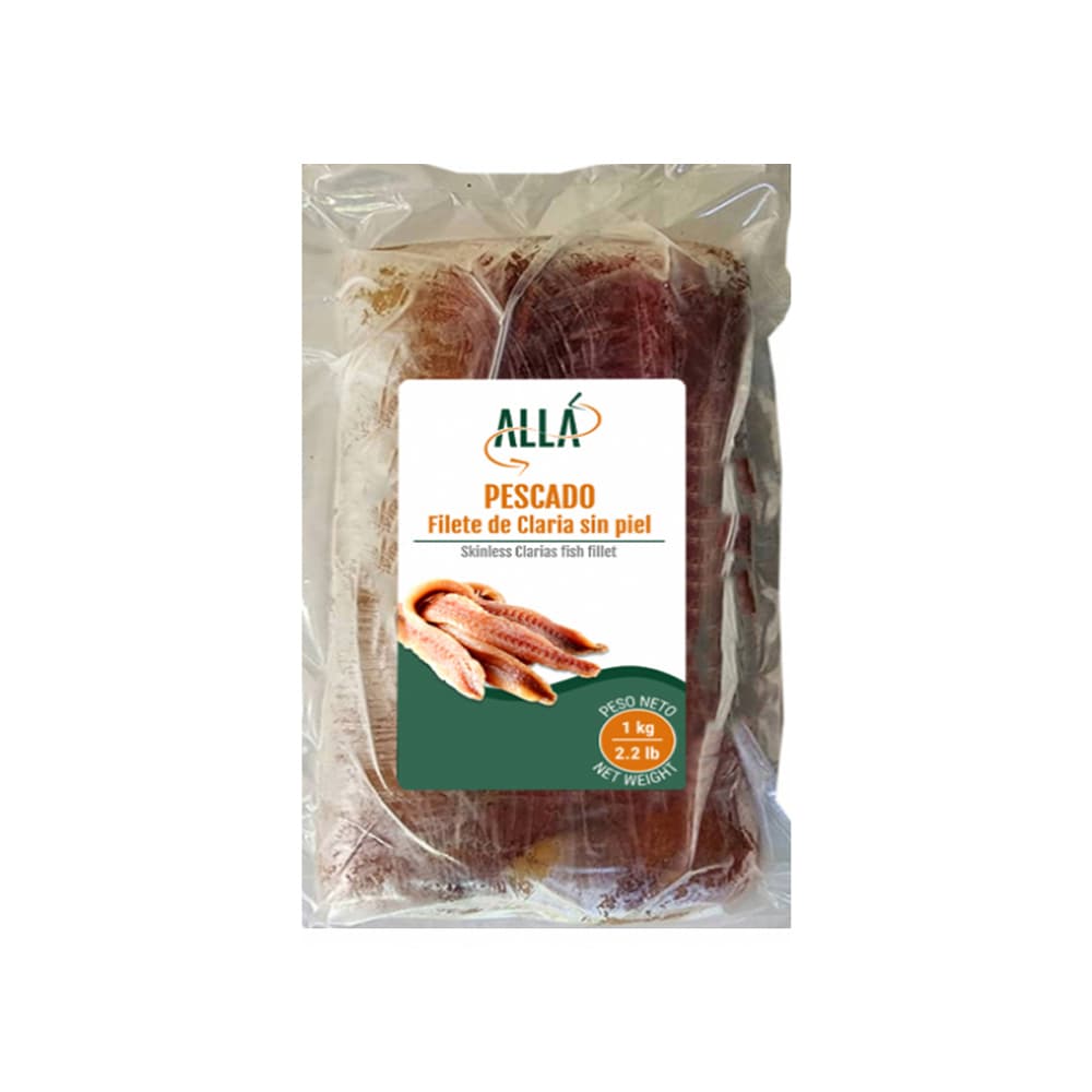 Filete de pescado Claria sin piel ALLÁ (1 kg / 2.2 lb) - Miniatura 3