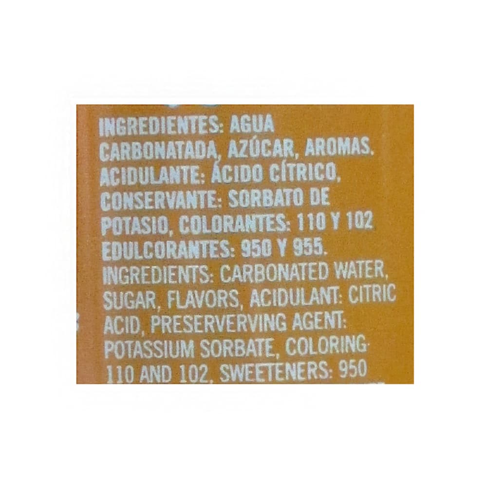 Refresco sabor naranja Najita (355 ml) - Miniatura 2