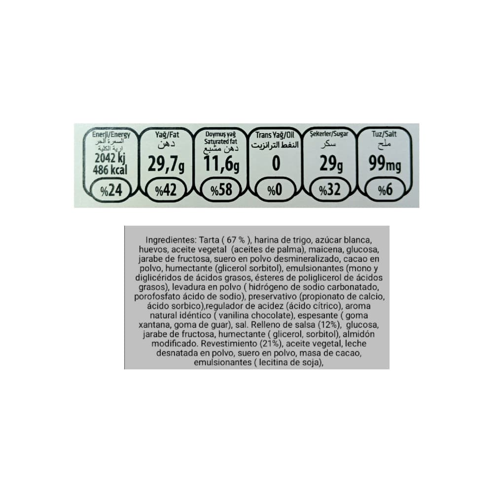 Pastel de chocolate en forma de osito Spooky Ani (24 x 40 g / 1.41 oz) - Miniatura 3