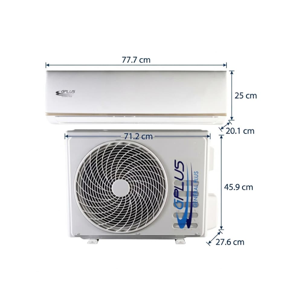Aire acondicionado tipo Split 12000 BTU G PLUS GP-S122C - Miniatura 3