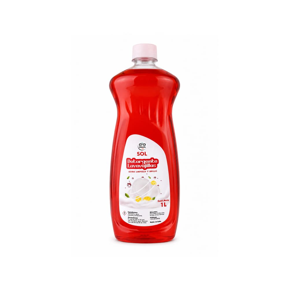 Detergente lavavajillas Sol McMerlán (1 L) - Miniatura 1