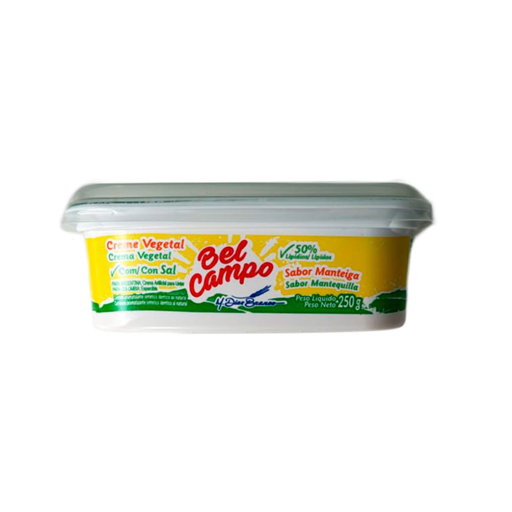 Crema vegetal con sabor a mantequilla Bel Campo (250 g / 8.81 oz) - Miniatura 2