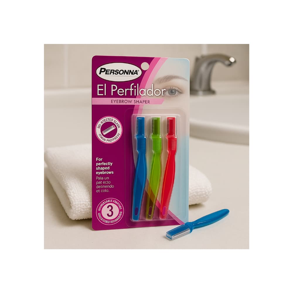 Perfilador de cejas Personna (3 u) - Miniatura 4