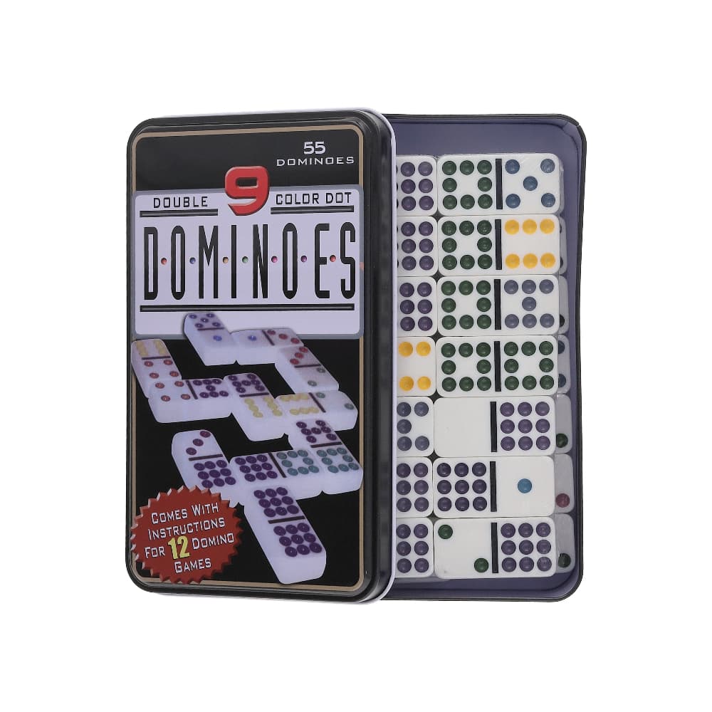 Juego de dominó doble nueve D'melem - Miniatura 2