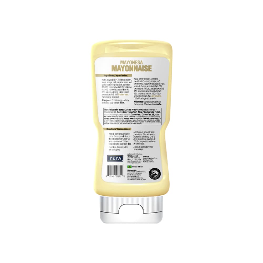 Mayonesa Yeya (350 g / 12.34 oz) - Miniatura 2