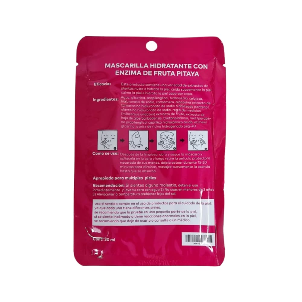 Mascarilla facial hidratante con enzima de fruta pitaya Aysel (30 ml / 1 fl.oz) - Miniatura 2