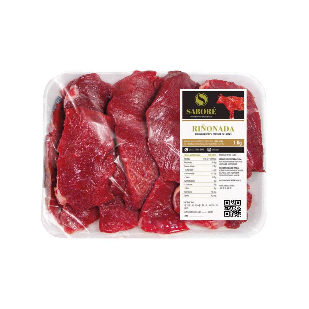 Riñonada lasqueada de res Saboré (1 kg / 2.2 lb) - Miniatura 4