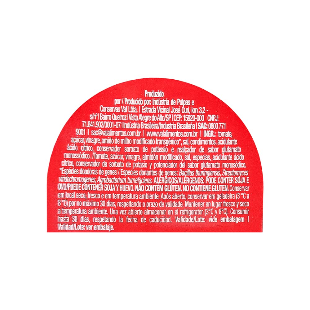 Ketchup tradicional Val (3 x 400 g) - Miniatura 4