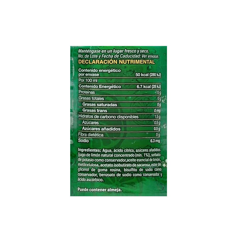 Jugo de concentrado con 20% de limón Mega (1 L) - Miniatura 3