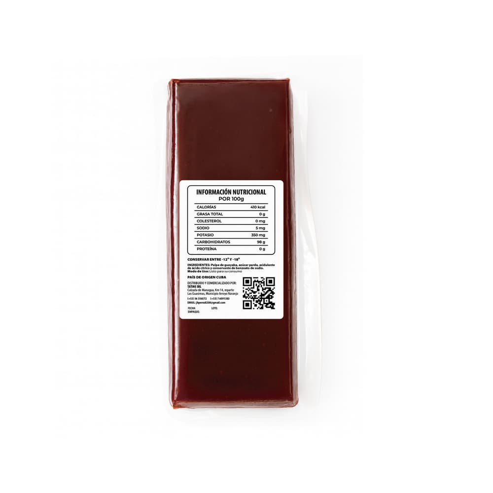 Barra de guayaba Tatine (4 x 370 g / 13.05 oz) - Miniatura 3