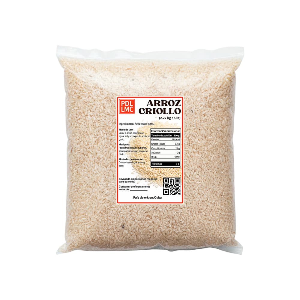 Arroz criollo PDL LMC (2.27 kg / 5 lb) - Miniatura 2