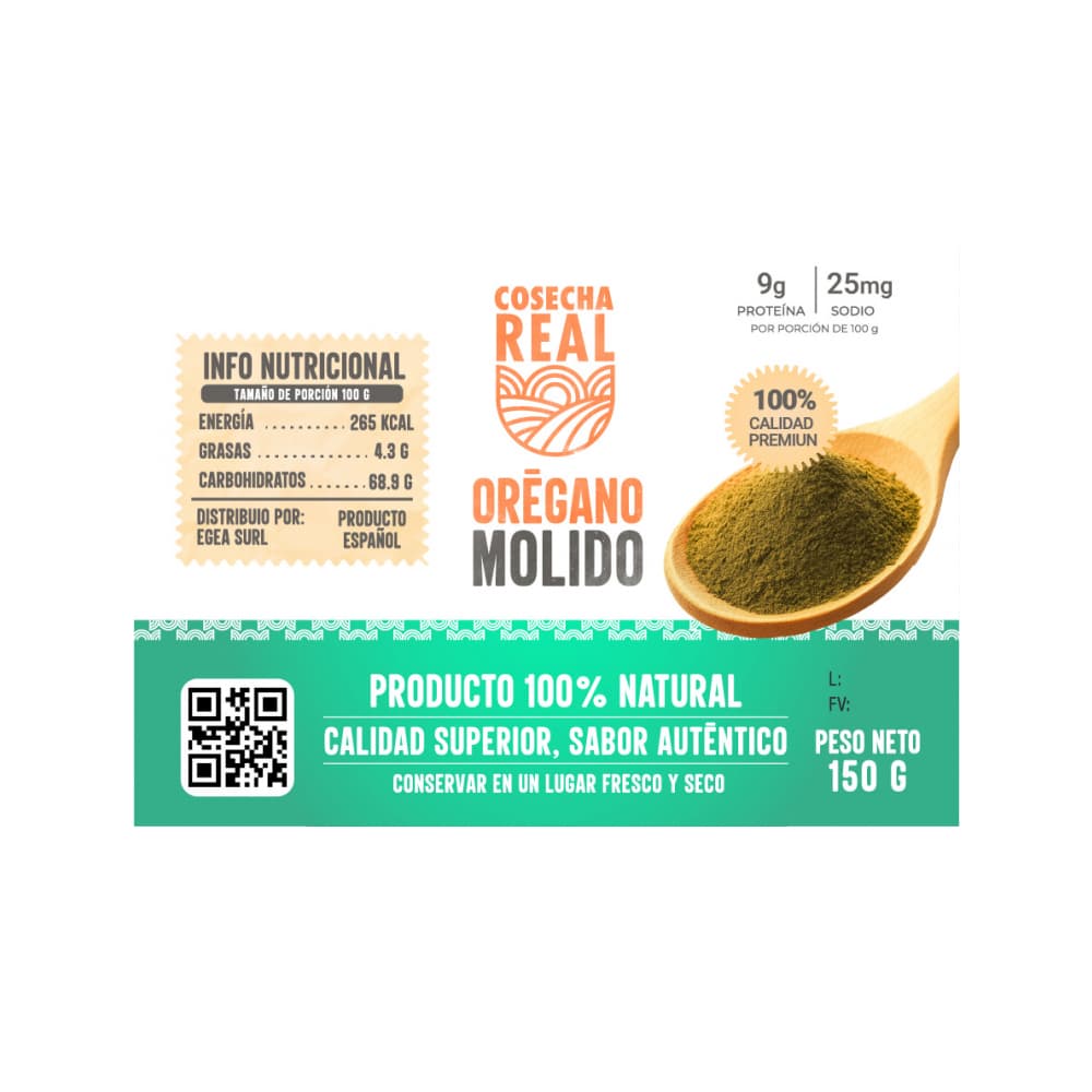 Orégano molido Cosecha Real (150 g / 5.29 oz) - Miniatura 3