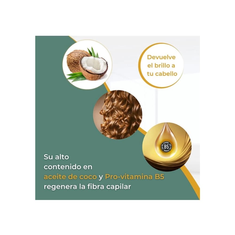 Champú profesional de aceite de coco y pro-vitamina B5 Lov'yc (750 ml) - Miniatura 4
