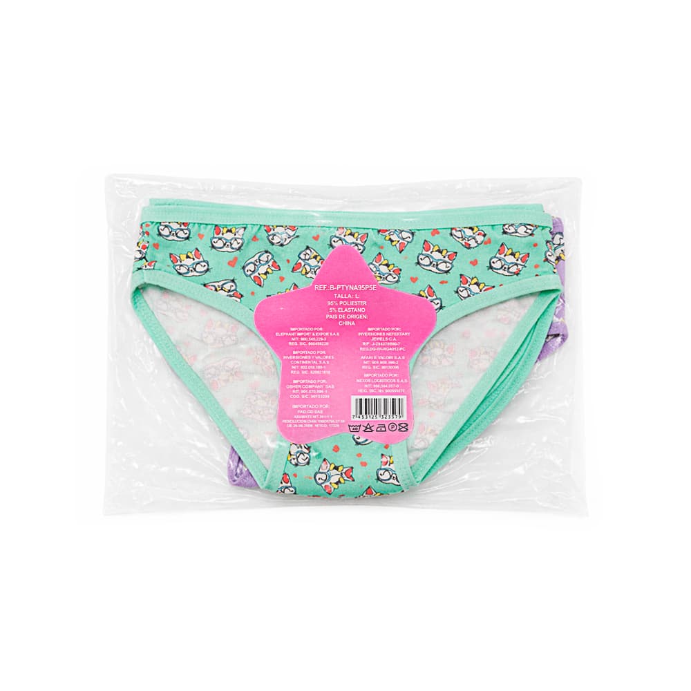 Blumer de niña talla L Dania (6 U) - Miniatura 3