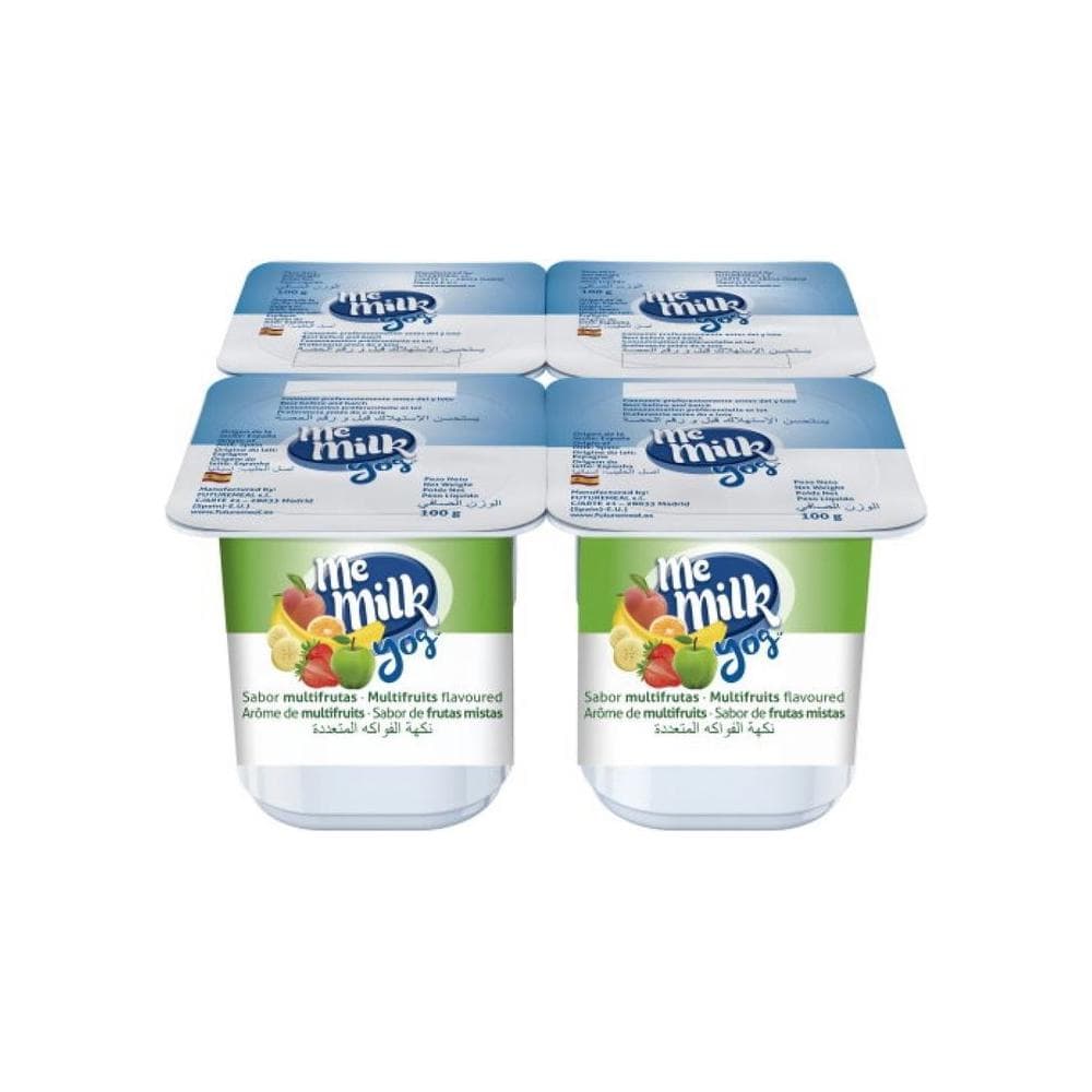 Yogur pasteurizado con sabor a multifrutas Me Milk (4 x 120 g / 4.23) - Miniatura 2