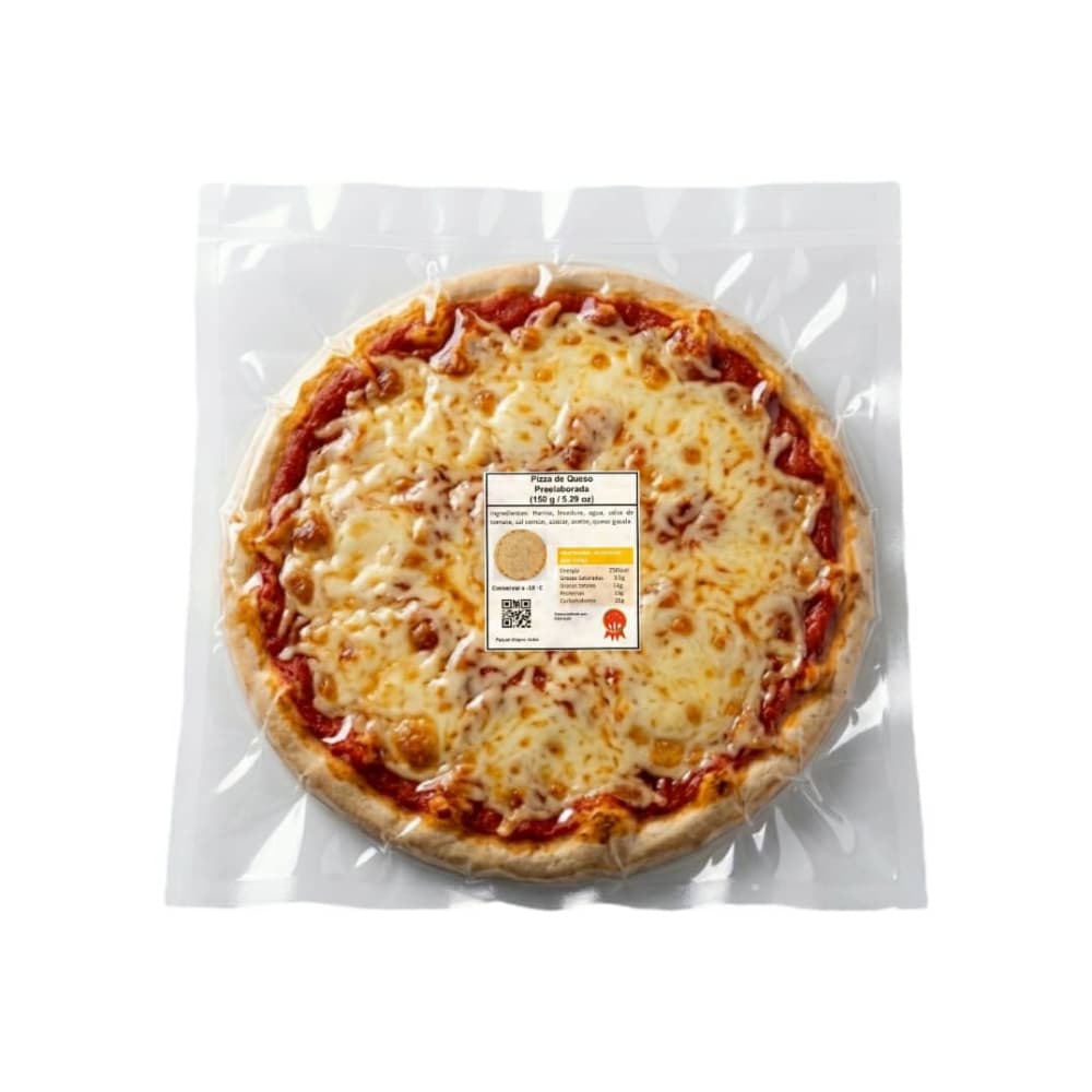 Pizza de queso preelaborada Pida (19 cm) - Miniatura 3