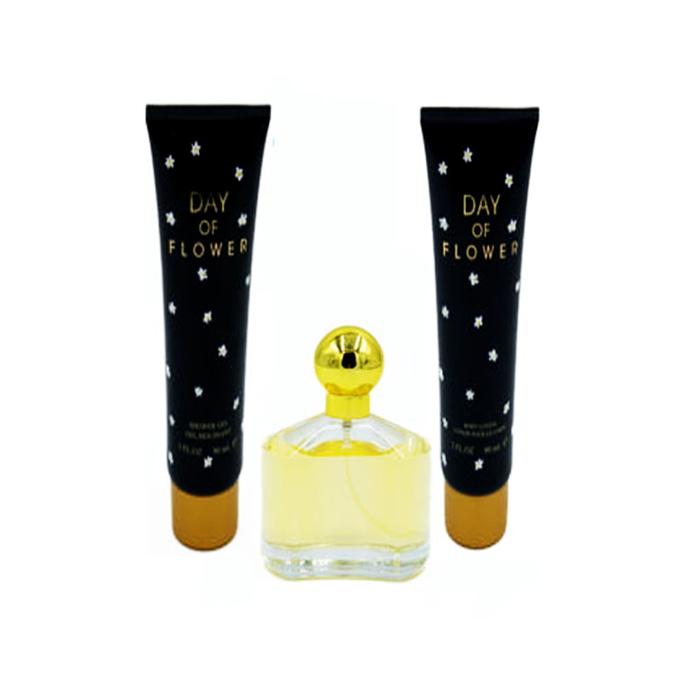 Estuche de regalo para mujer con perfume, loción corporal y gel de ducha Day of Flower EBC - Miniatura 2