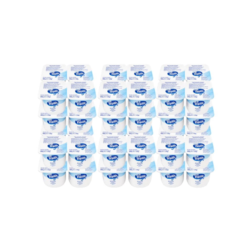 Yogur sabor natural Me Milk (48 x 120 g / 4.23 oz) - Miniatura 1