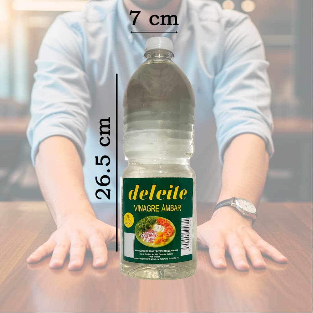 Vinagre natural Deleite (1 L) - Miniatura 3