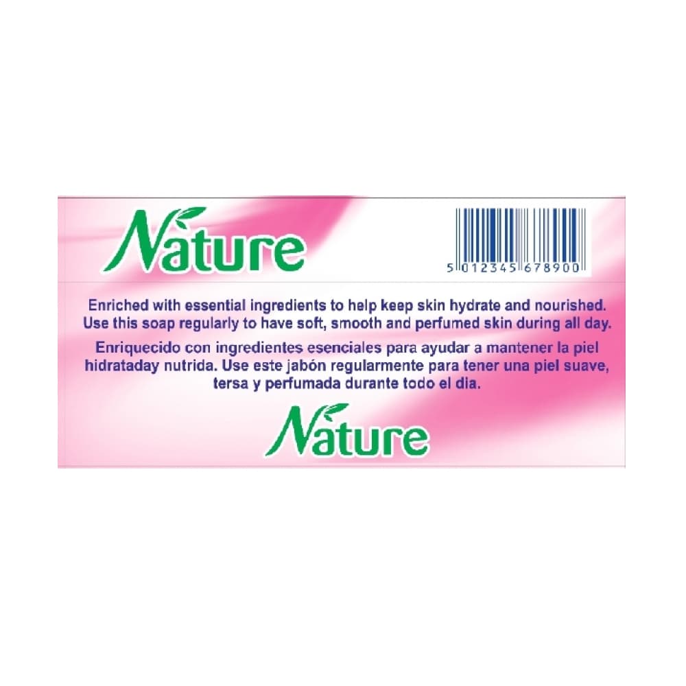 Jabón tocador rosa Nature (100 g) - Miniatura 3