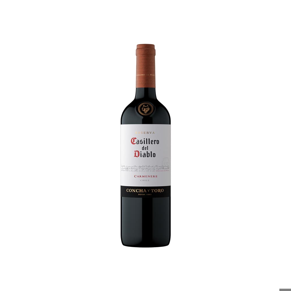 Vino tinto Carmenere Casillero del Diablo (750 ml) - Imagen 1
