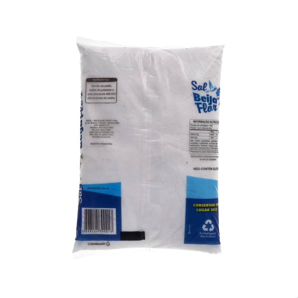 Sal marina Mossoró Beija Flor (1 kg / 2.2 lb) - Miniatura 3