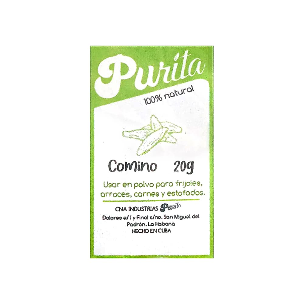 Comino en polvo Purita (20 g) - Miniatura 3