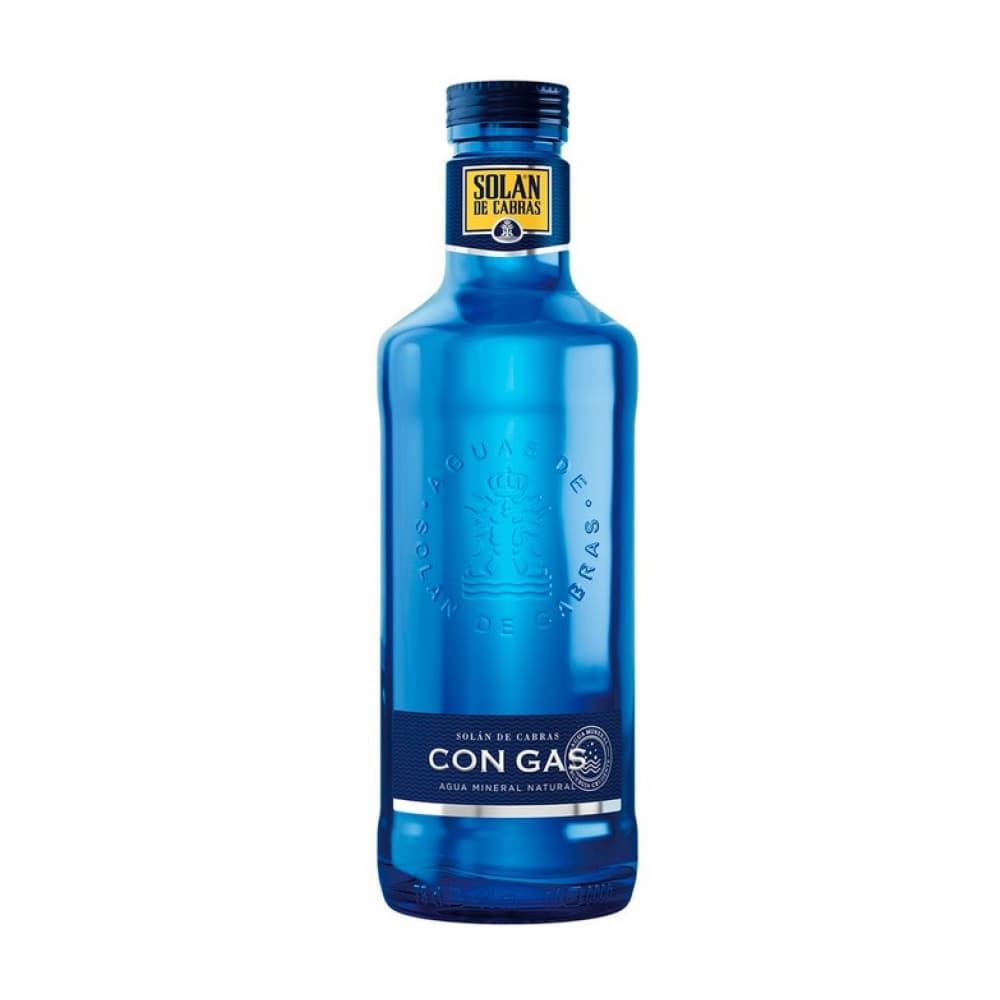 Agua con gas de botella Solán de Cabras (750 ml) - Imagen 1