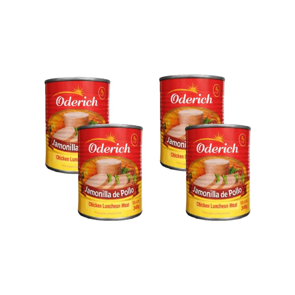 Jamonilla de pollo Oderich (4 x 340 g / 0.75 lb) - Imagen 1