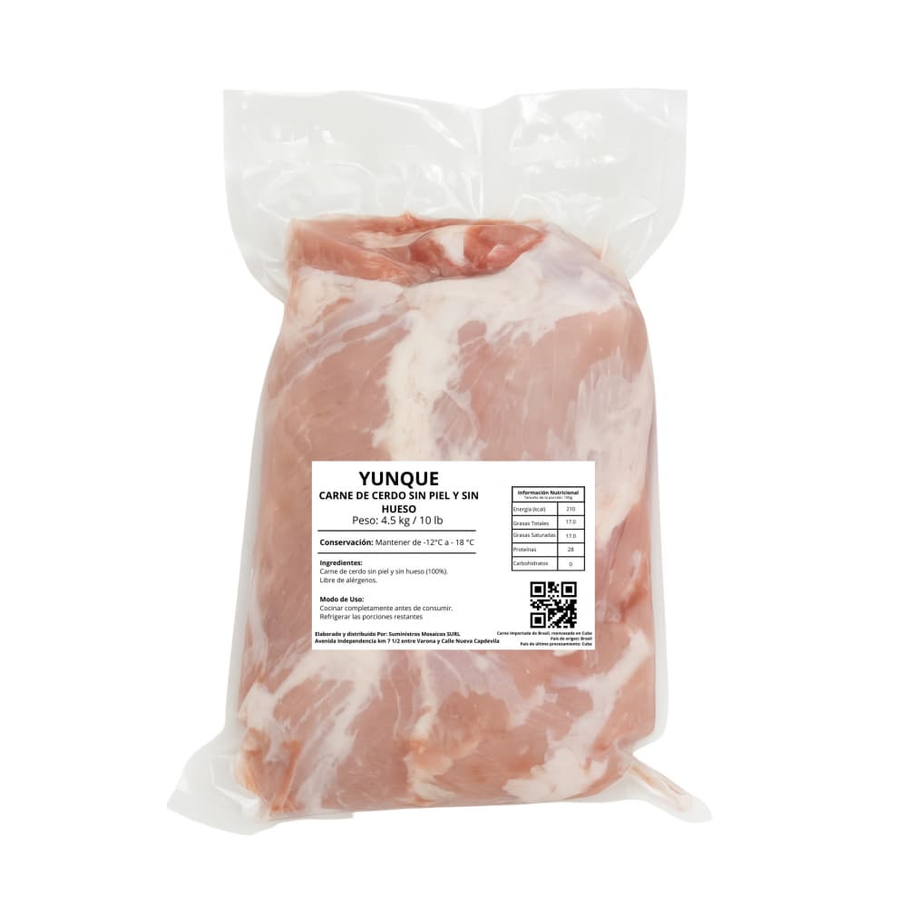 Pierna de cerdo sin piel y sin hueso Yunque (4.5 kg / 10 lb) - Miniatura 2