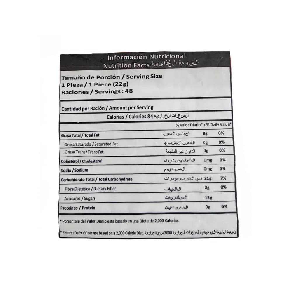 Chupa chupas doble chicle sabor fresa XXL Confites Venus (1.15 kg / 2.54 lb) - Miniatura 4