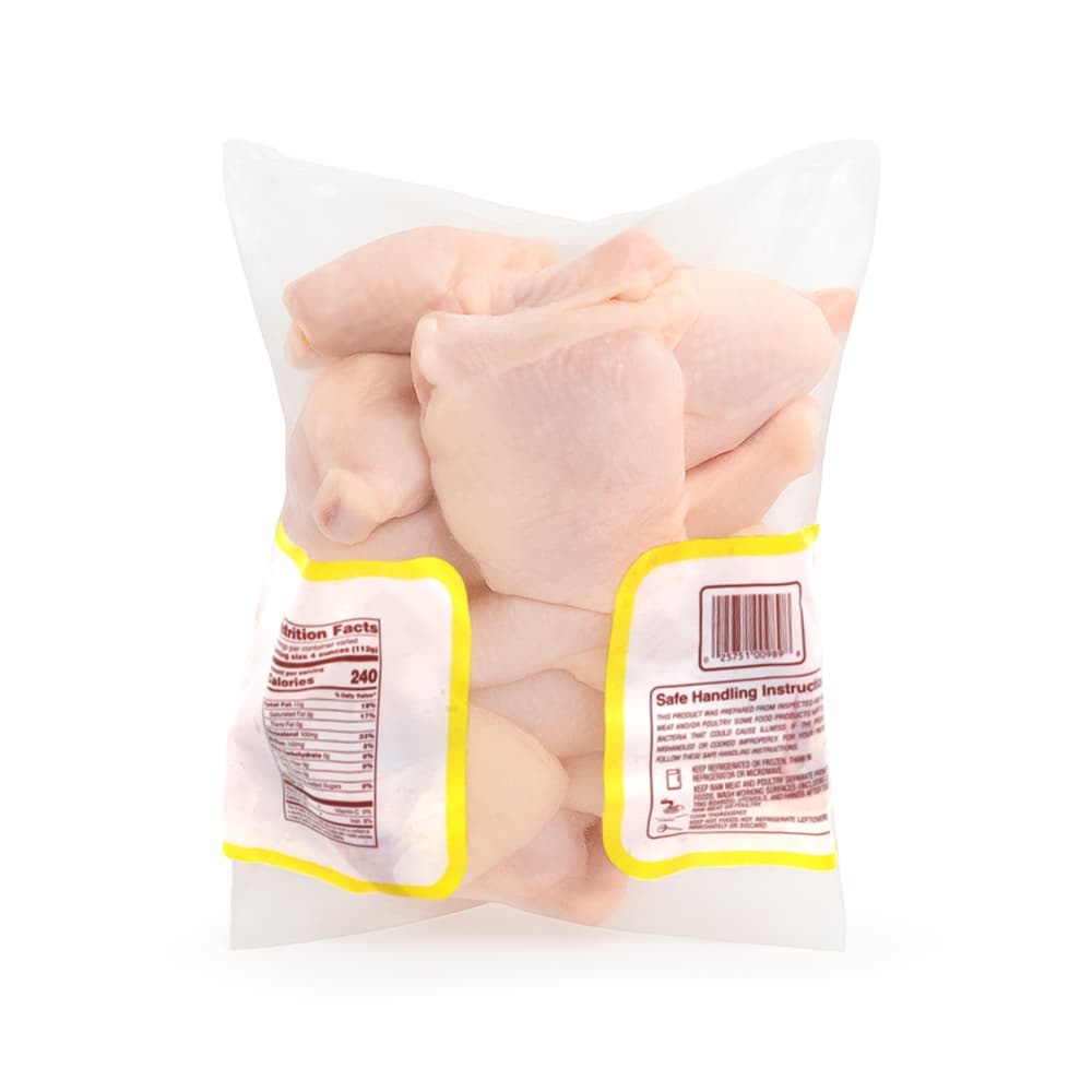 Cuartos traseros de pollo Claxton Select Chicken (4.54 kg / 10 lb) - Miniatura 3