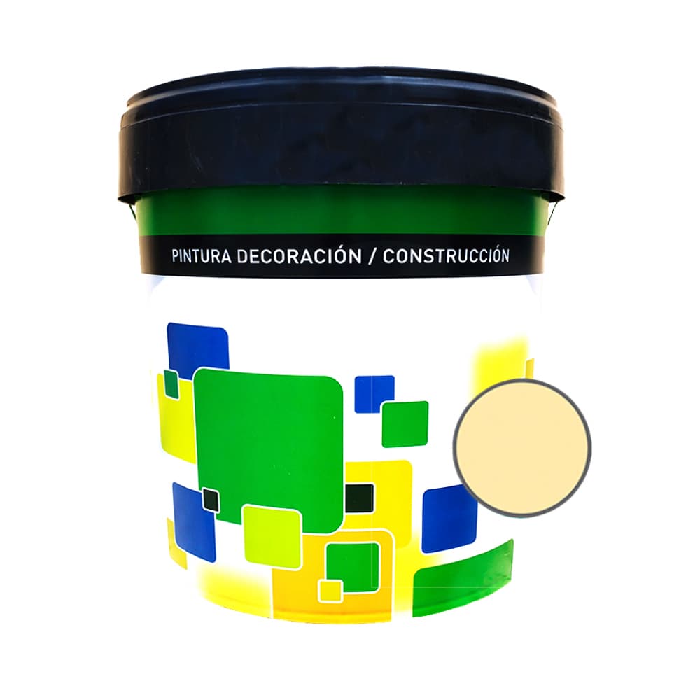 Pintura acrílica interior y exterior marfil Euro Campi (15 L) - Miniatura 2