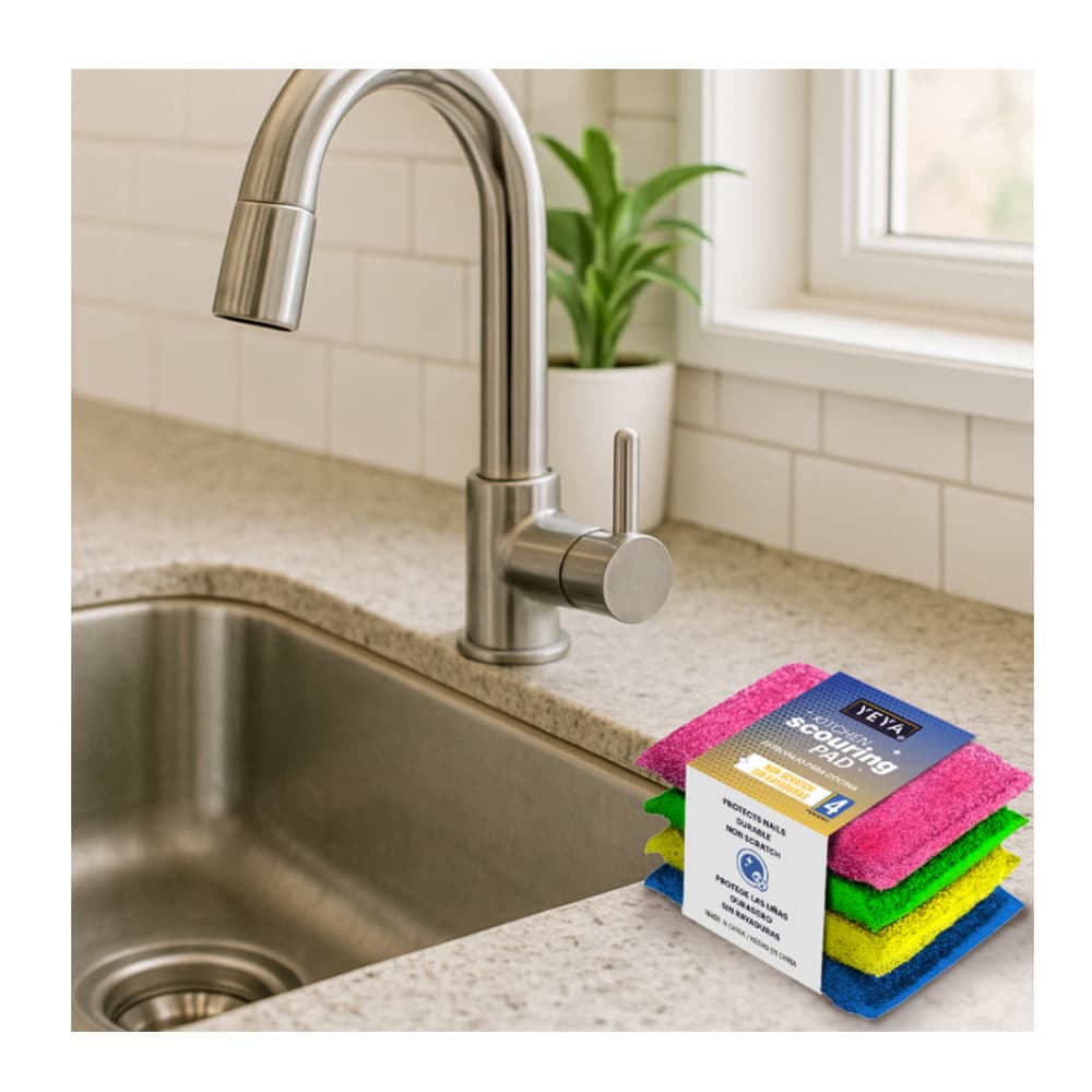 Estropajo para cocina YEYA (4 U) - Miniatura 4