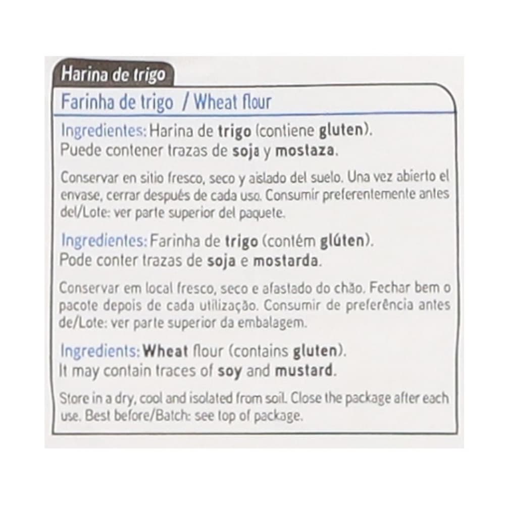 Harina de trigo Haricaman (1 kg / 2.2 lb) - Miniatura 4