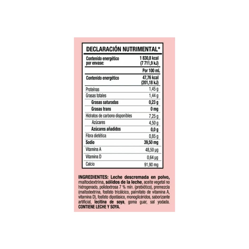 Alimento en polvo para preparar bebida a base de leche descremada y grasa vegetal Creemy Great Value (460 g / 1.01 lb) - Miniatura 3
