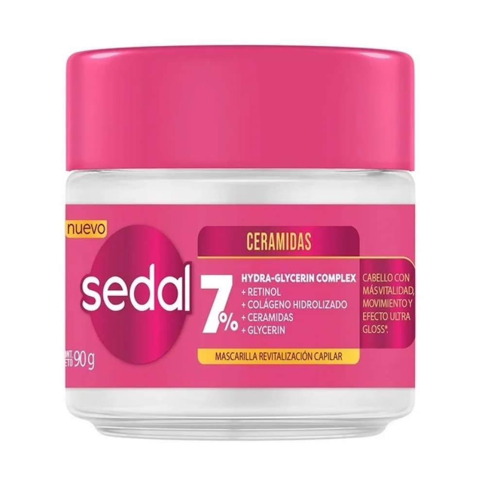 Mascarilla revitalización capilar ceramidas Sedal (90 g / 3.17 oz) - Miniatura 1