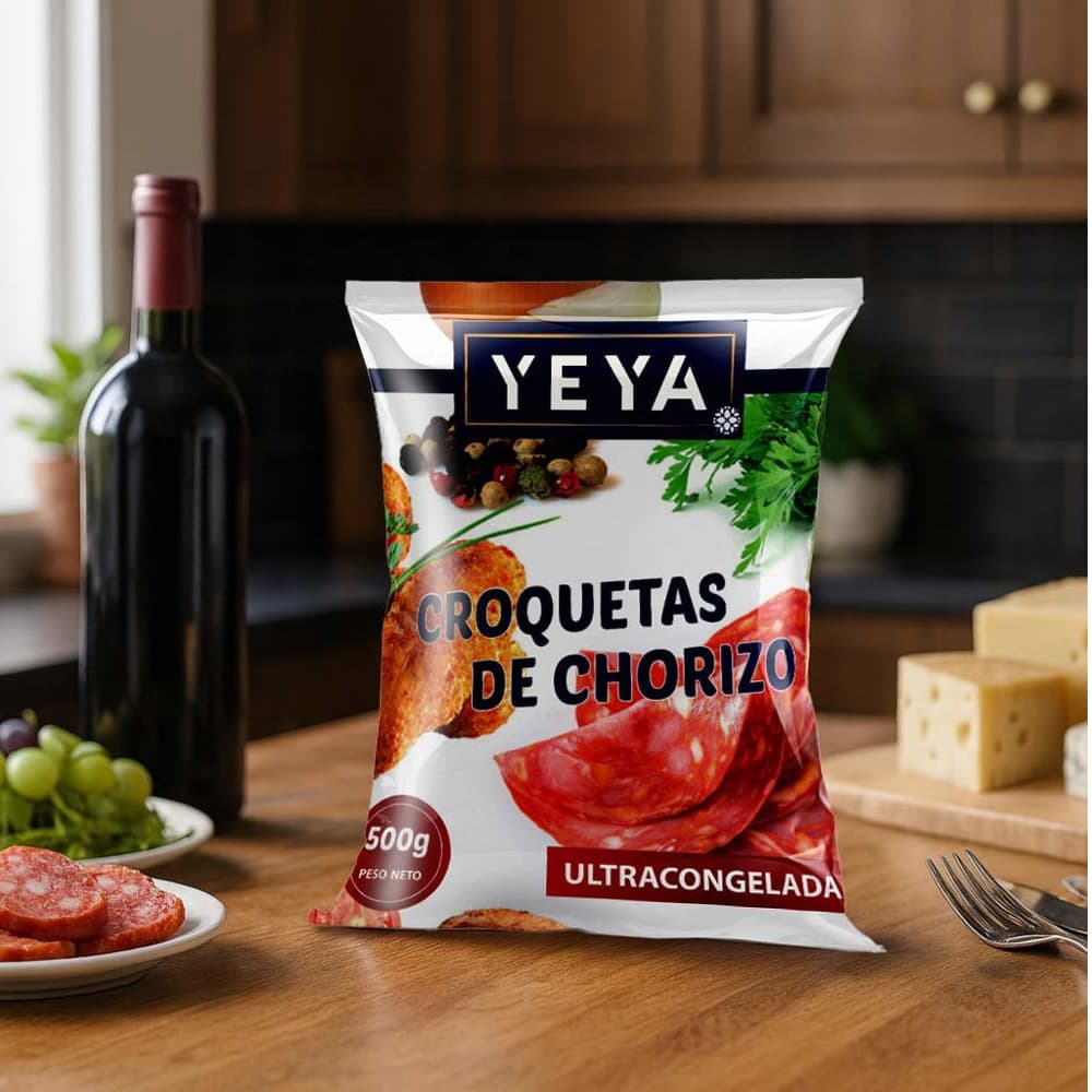 Croquetas de Chorizo YEYA (500 g / 1.1 lb) - Miniatura 4