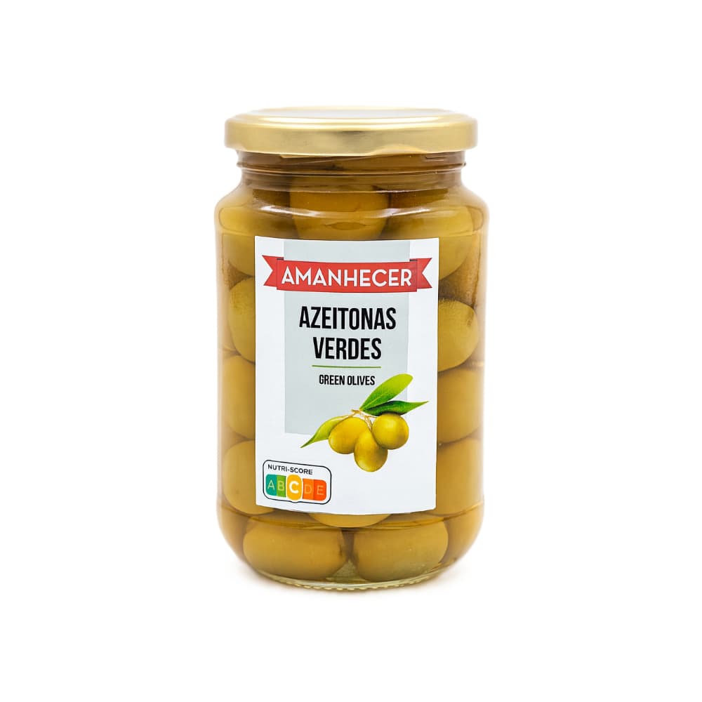 Aceitunas verdes Amanhecer (355 g / 12.5 oz) - Imagen 1