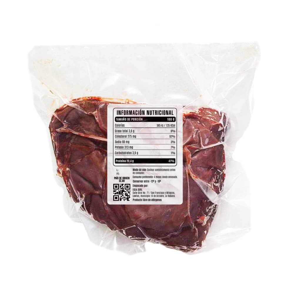 Hígado de res Cosecha Real (500 g / 1.1 lb) - Miniatura 3