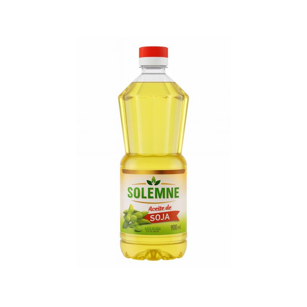 Aceite de soja Solemne (900 ml) - Imagen 1