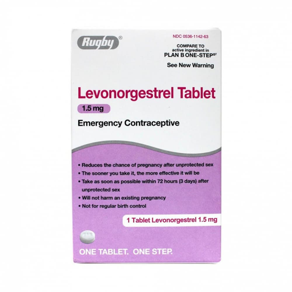 Levonorgestrel 1.5 mg Rugby (1 tableta) - Imagen 1
