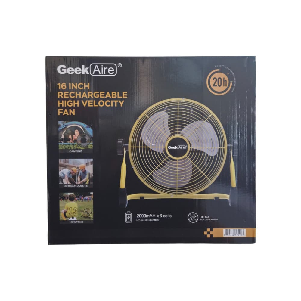 Ventilador exterior recargable de 16" CF2SEB Geek Aire - Miniatura 3