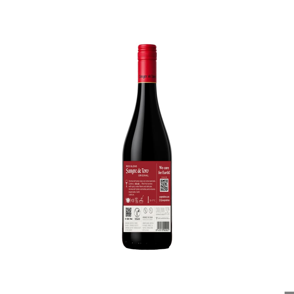 Vino tinto original Sangre de Toro (750 ml) - Miniatura 2