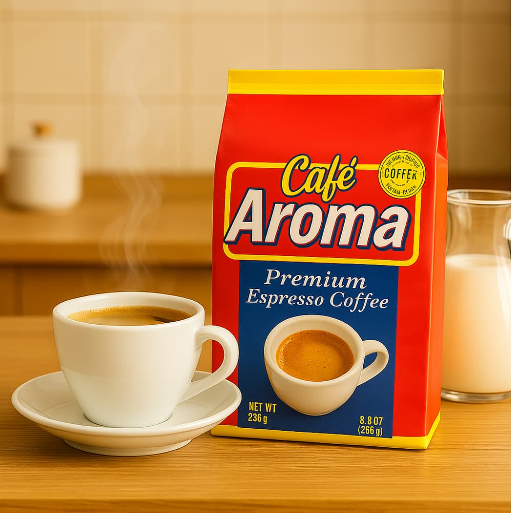 Café espresso premium Aroma (250 g / 8.8 oz) - Miniatura 2