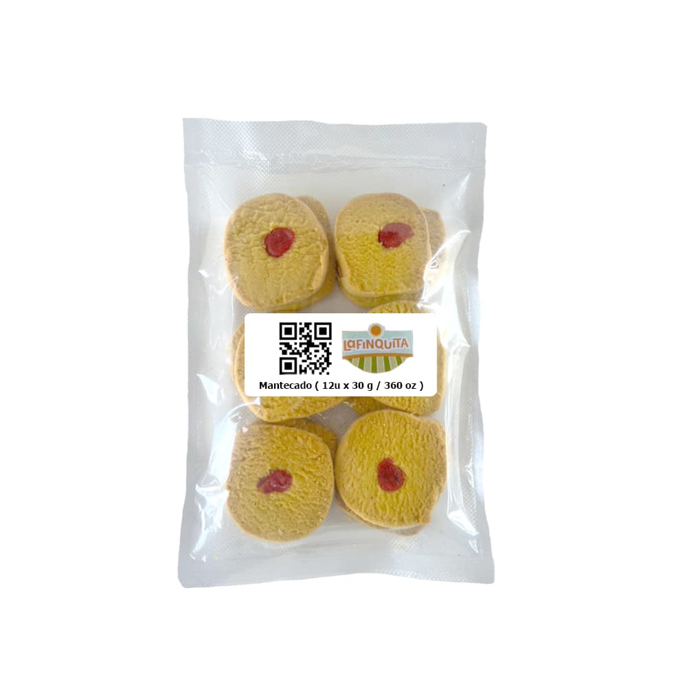 Mantecado (12 x 30 g) - Imagen 1