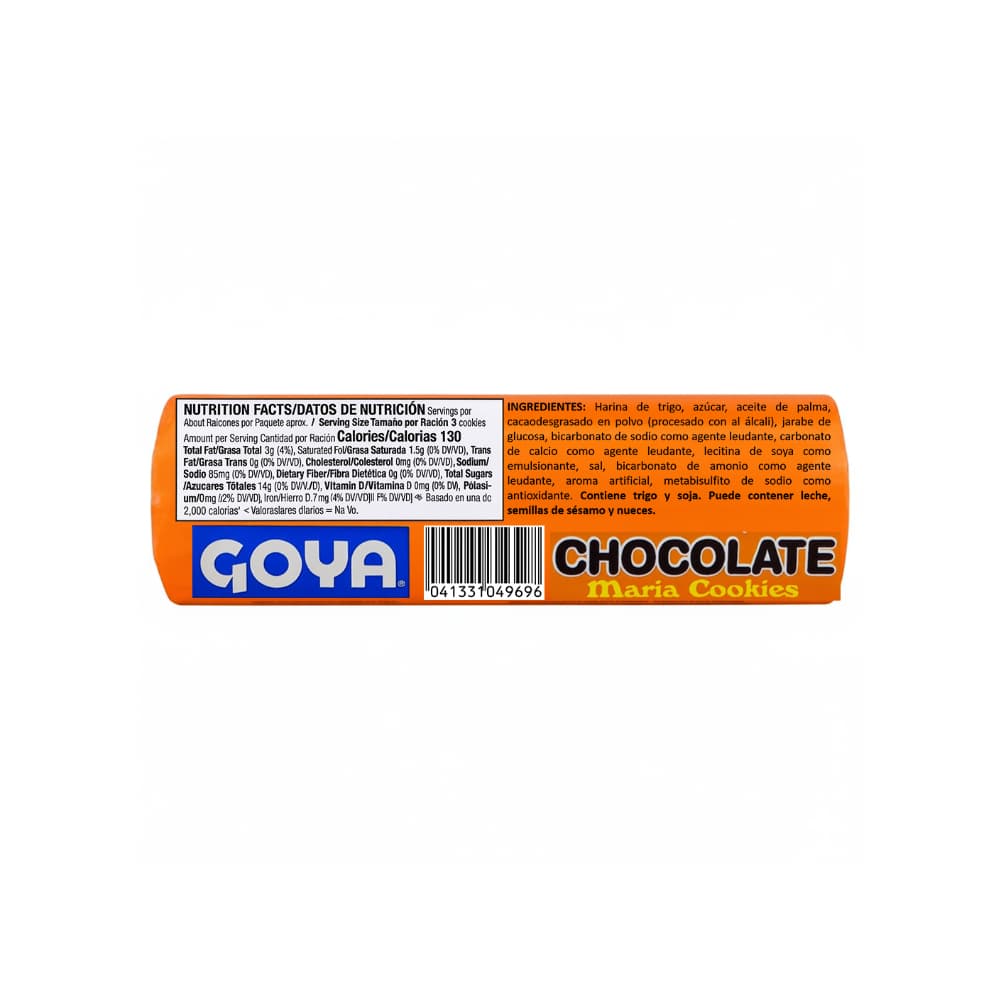 Galletas Maria de chocolate Goya (200 g / 7 oz) - Miniatura 2